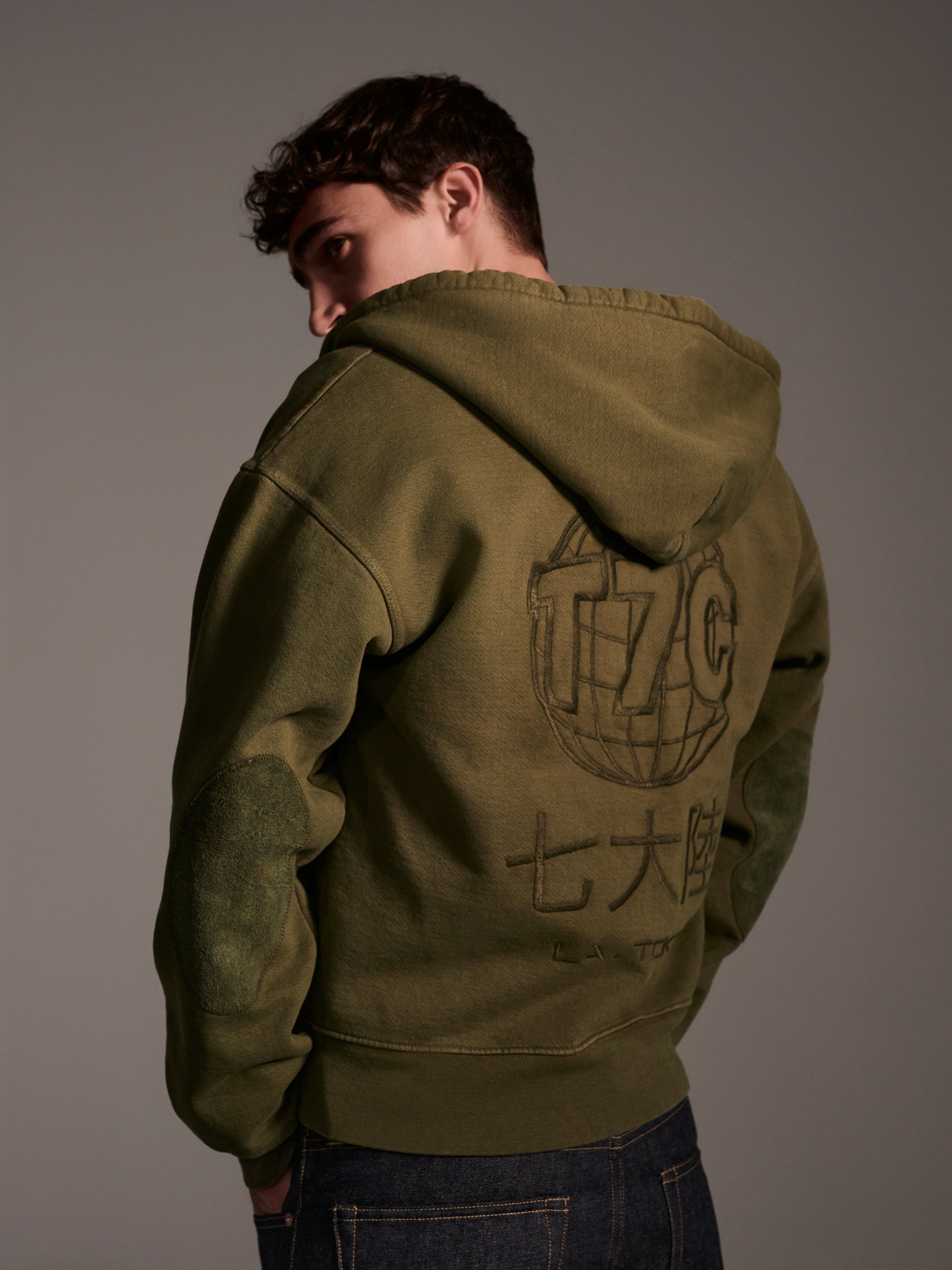 The Camden Hoodie in Olive – T7C The Seven Continents