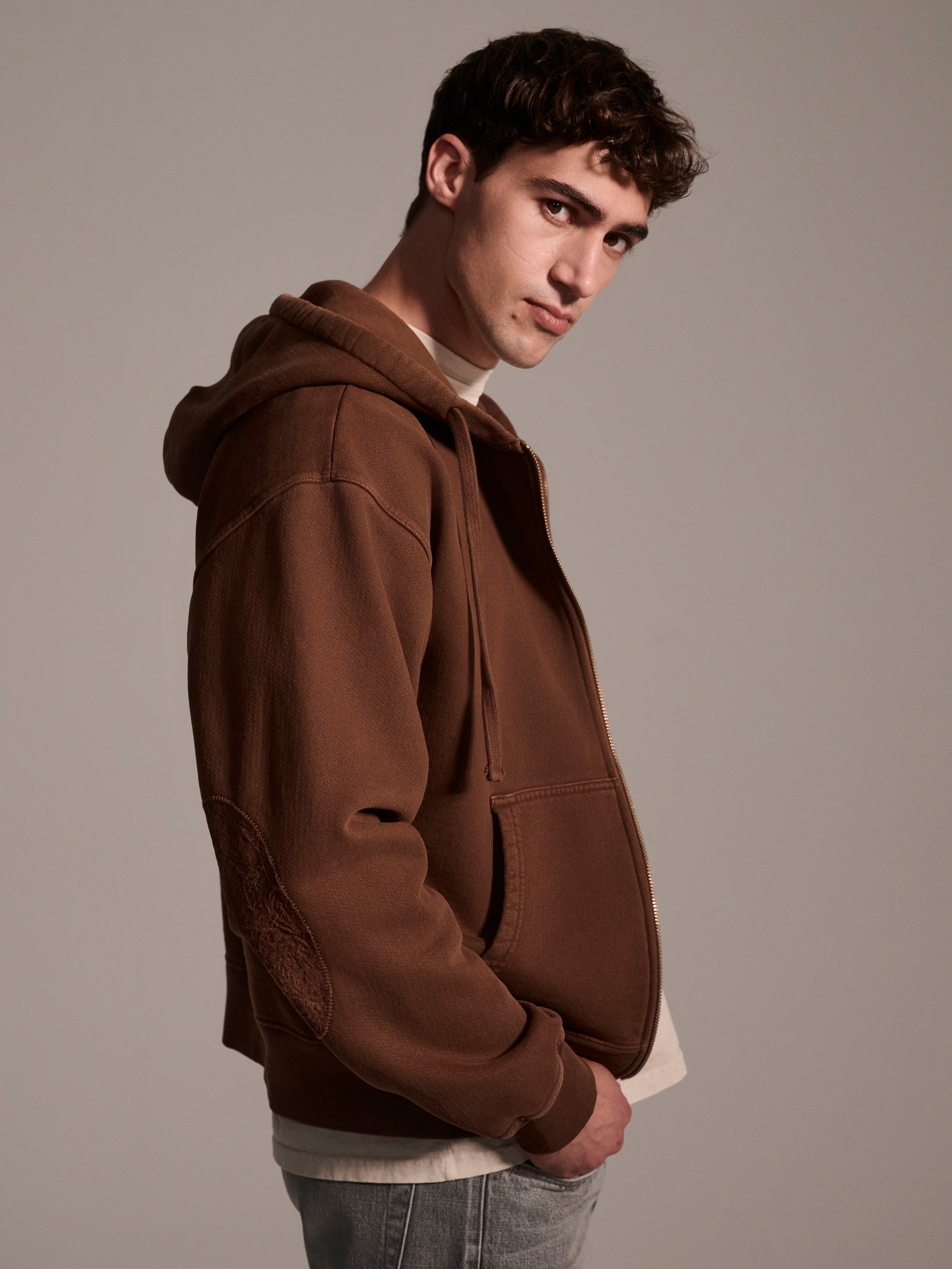 The Camden Hoodie in Pecan