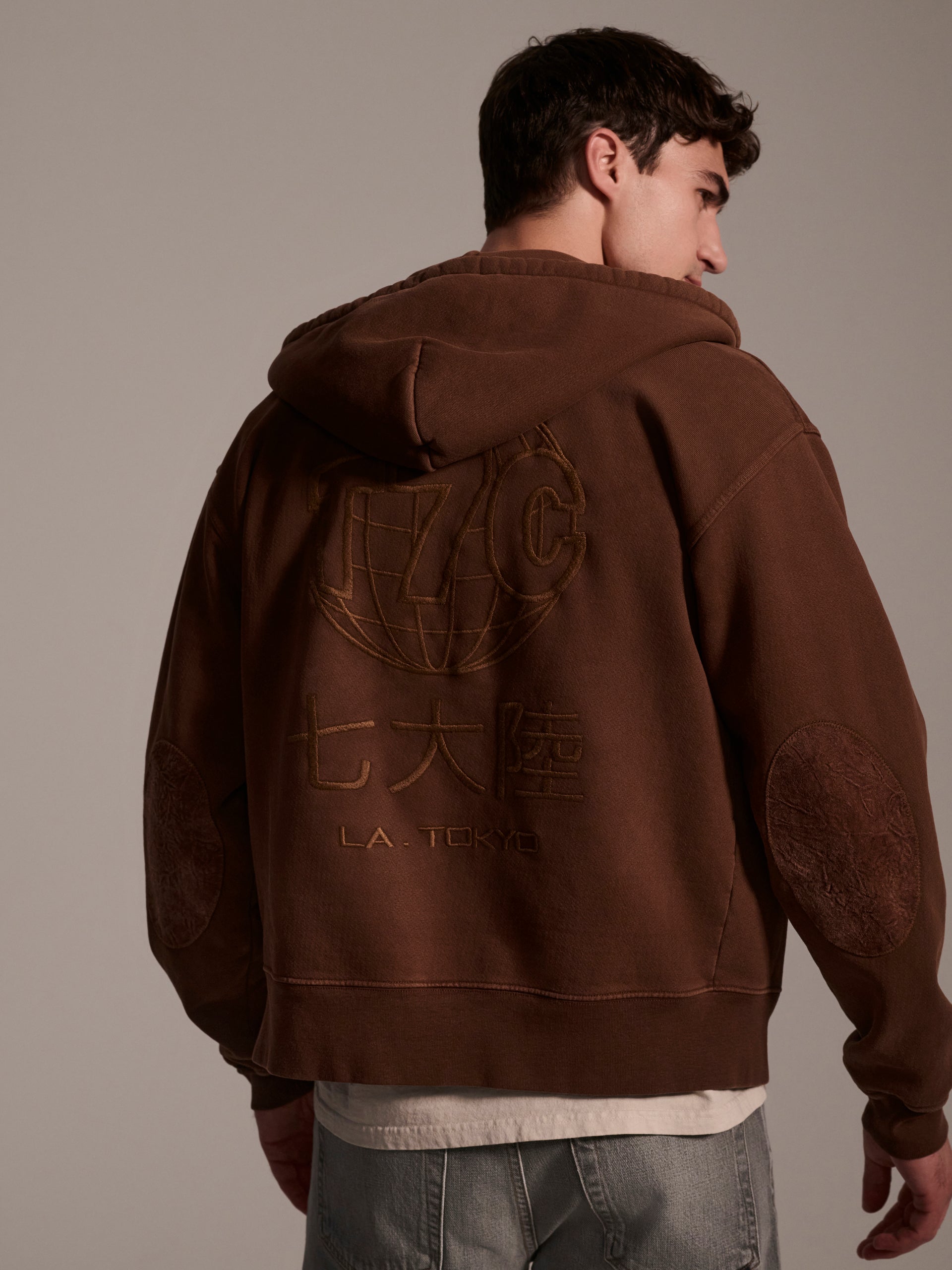 The Camden Hoodie in Pecan